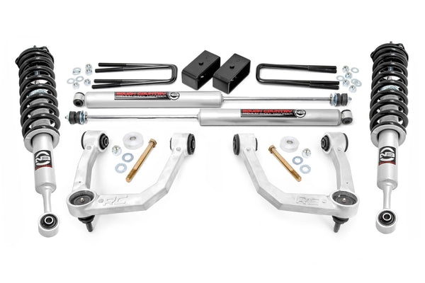 Rough Country 3.5 Inch Lift Kit UCA N3 Struts Fits toyotaTacoma 4WD (2005-2023) 74231