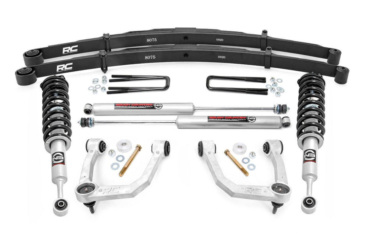 Rough Country 3.5 Inch Lift Kit UCA N3 Struts Fits toyotaTacoma 4WD (2005-2023) 74232