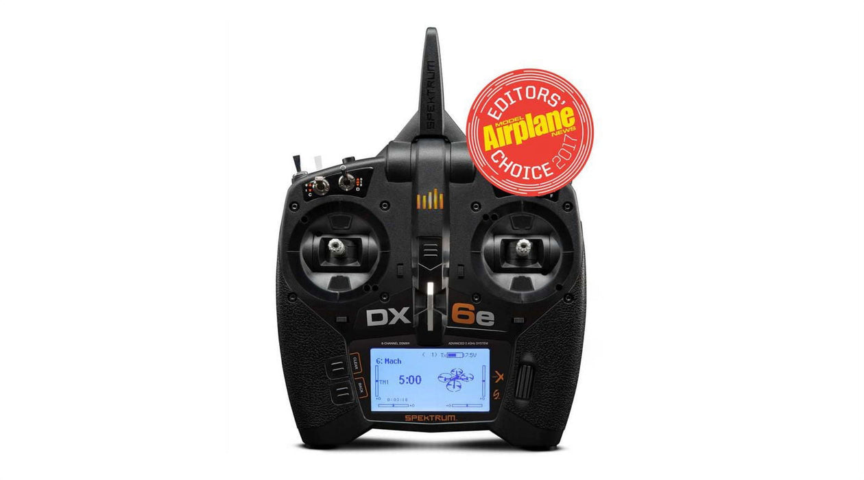 Spektrum DX6e 6-Channel DSMX Transmitter Only, SPMR6655