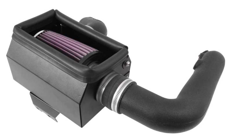 K&N 63-1700 Aircharger Intake Kit for FIAT 500 ABARTH L4-1.4L F/I TURBO, 2013-2014