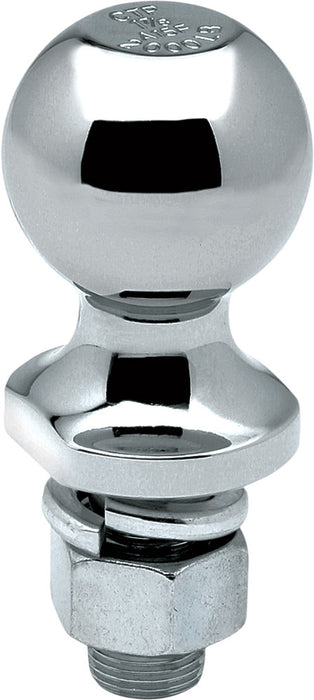 Tow Ready Reese 63884 Packaged Class I Hitch Ball, Chrome - 1-7/8" Ball x 1" x 2-1/8", 2,000 lbs.