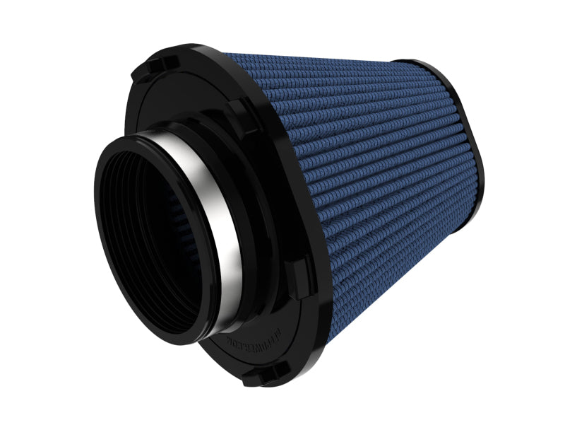 aFe MagnumFORCE Intake Replace Air Filter w/Pro5R Med 4in F x 7.75x6.5in B x 4.75x3.5in T x 7in H 24-90115