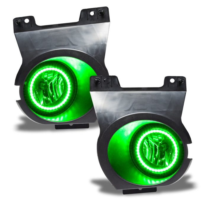 Oracle Lighting 11-14 Ford F-150 Pre-Assembled LED Halo Fog Lights -Green SEE WARRANTY 8107-004