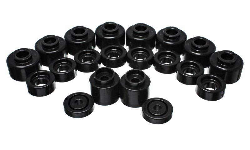 Energy Suspension Body Mount Set Black 4.4111G