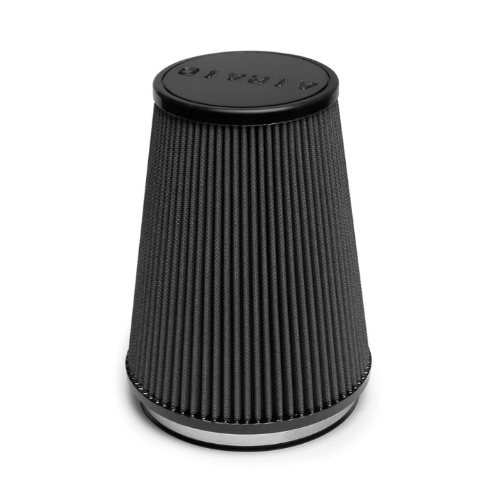 Airaid Universal Clamp-On Air Filter: Round Tapered; 6 Inch (152 Mm) Flange Id; 9 Inch (229 Mm) Height; 7.5 Inch (191 Mm) Base; 5 Inch (127 Mm) Top, Black 702-469