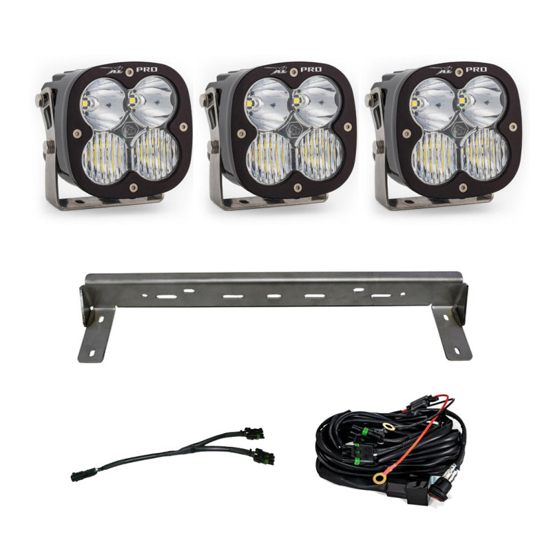Baja Designs 15-19 Fits Chevy Silverado 2500/3500HD Xl Pro LED Bumper Kit (Driving/Spot/Wide Cornering) 447841