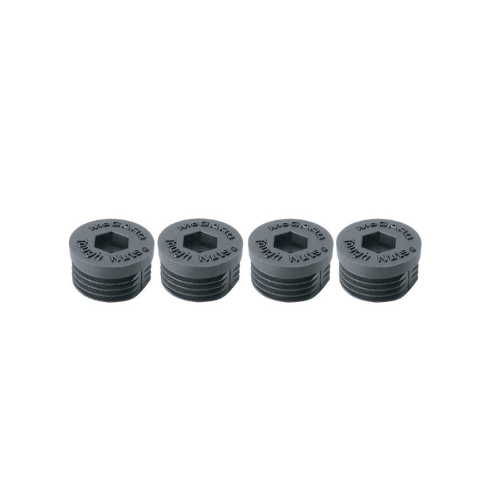 McGard Plugs For Racing Lug Nuts (4-Pack) Black 70002