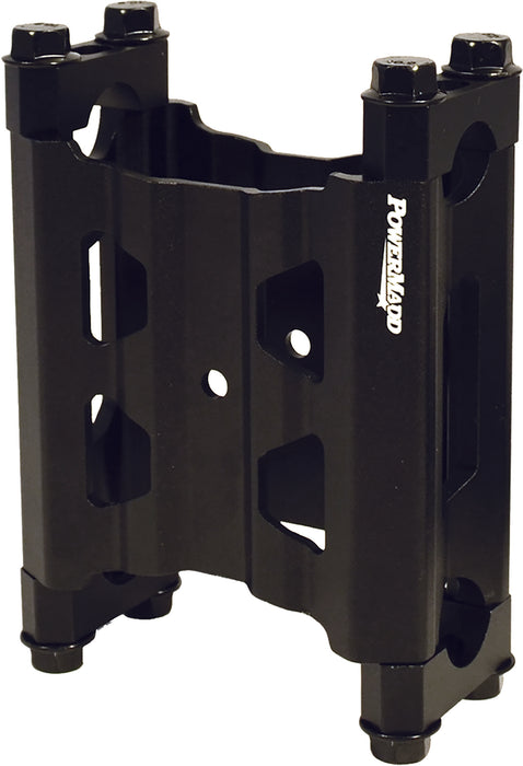 PowerMadd"Wide Pivot Riser 4"" (with clamps & bolts)", black