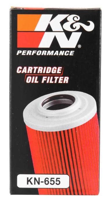 K&N Motorcycle Oil Filter: High Performance, Premium, Designed To Be Used With