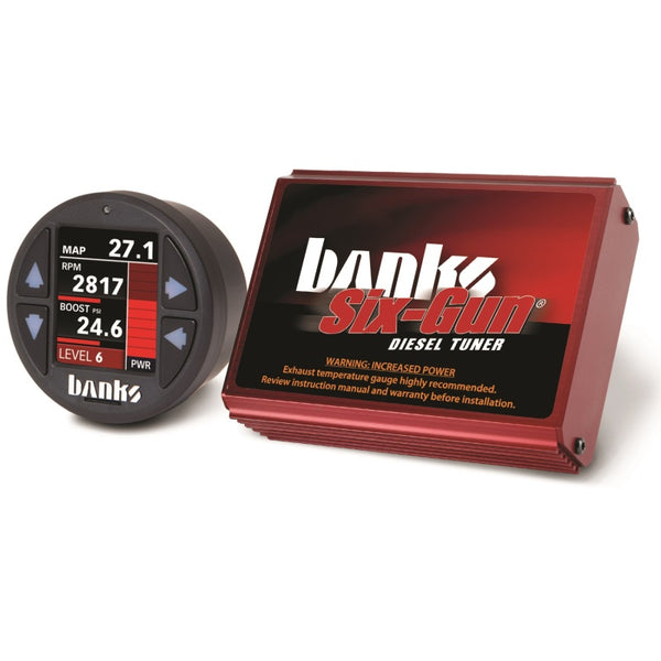 Banks 01-04 Chevy/GMC 2500/3500 6.6L LB7 Six-Gun Diesel Tuner w/ iDash-1.8 61410