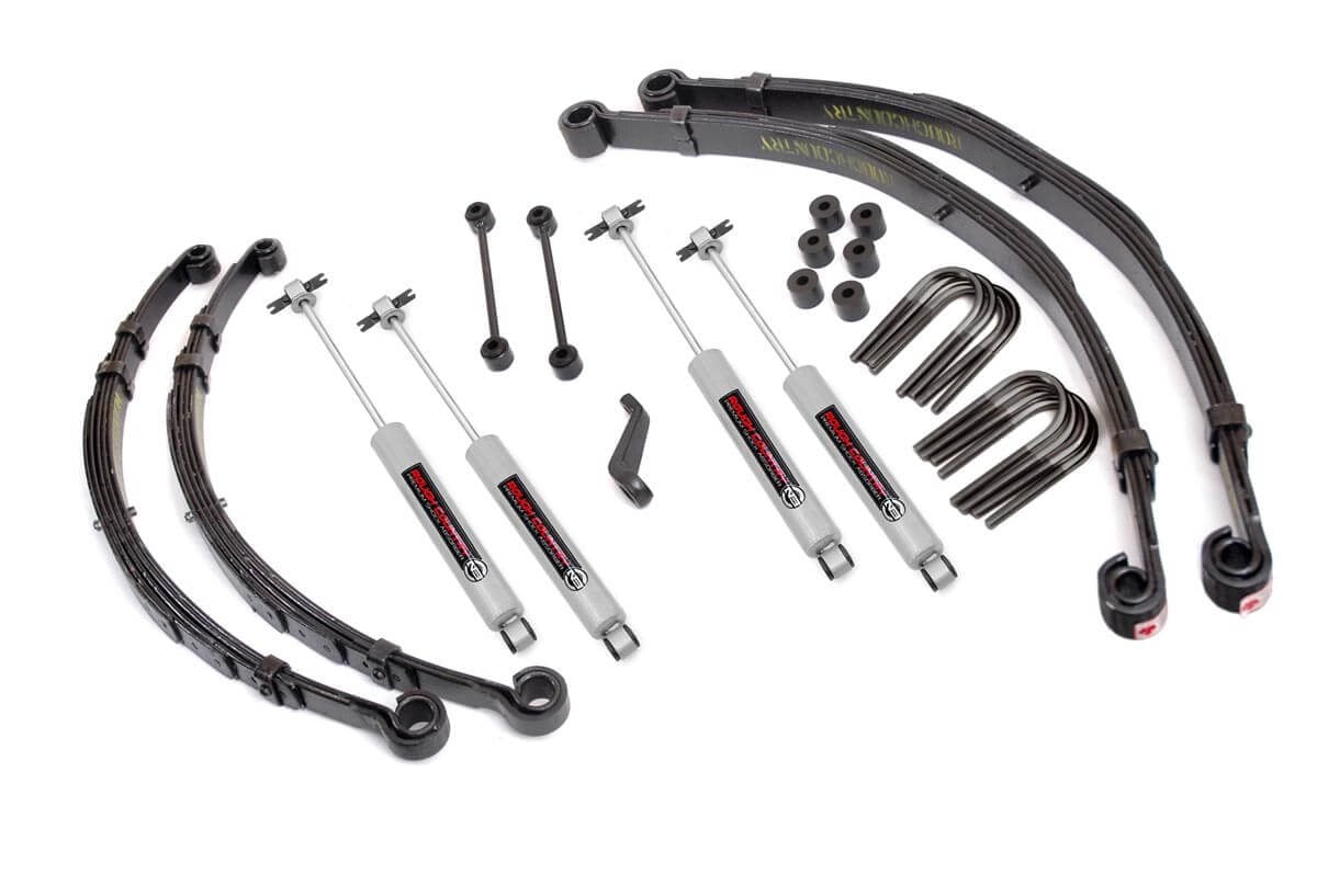 Rough Country 4 Inch Lift Kit Fits Jeep Cj 7 4WD (1982-1986) 67530