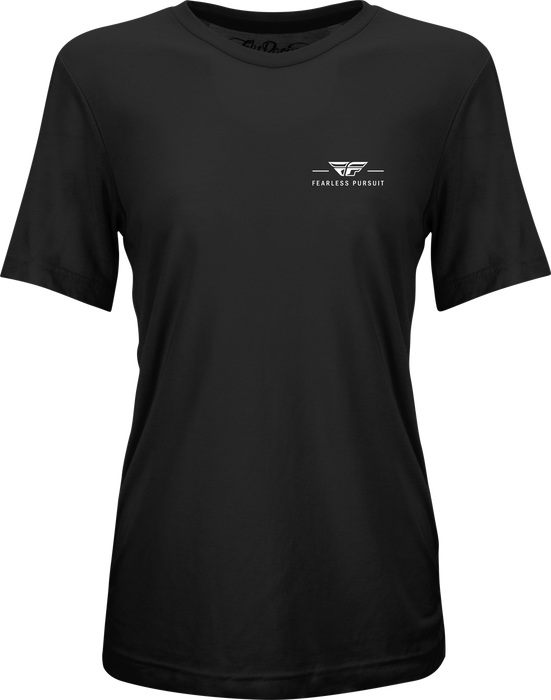 Fly Racing Women'S Fly Motto Tee Black Lg 356-0050L