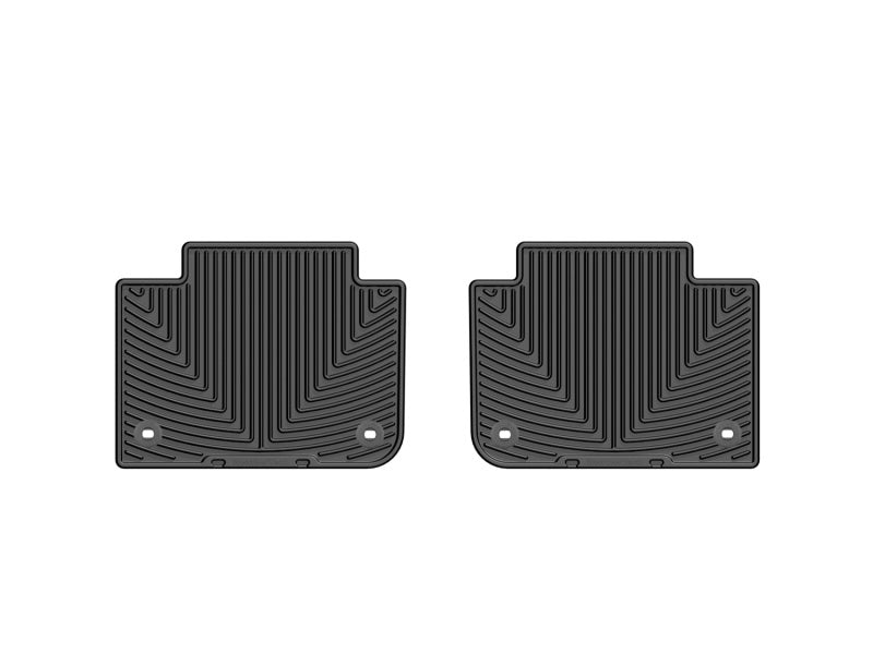 WeatherTech 13+ Lexus GS Rear Rubber Mats Black W280