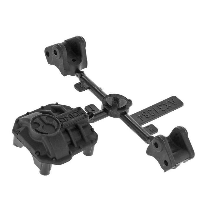 Axial AX31437 AR44 Diff Cover & Link Mounts Black AXIC1437 Electric Car/Truck Option Parts