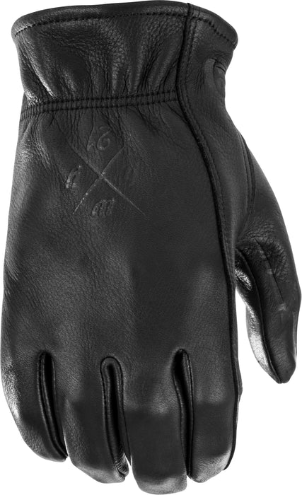 Highway 21 Men's Motorcycle Louie Gloves (Black, X-Small)