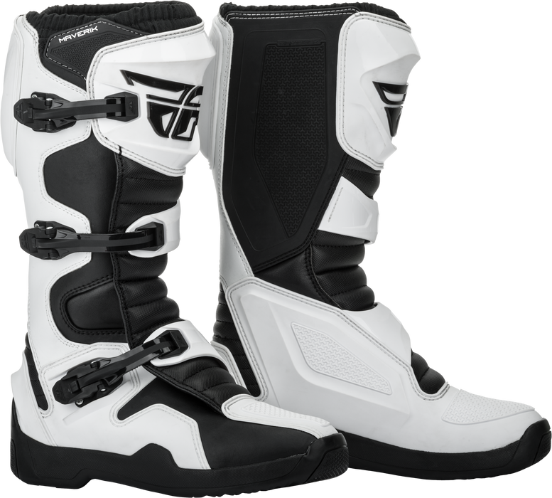 Fly Racing Maverik Boot (White/Black, 13)