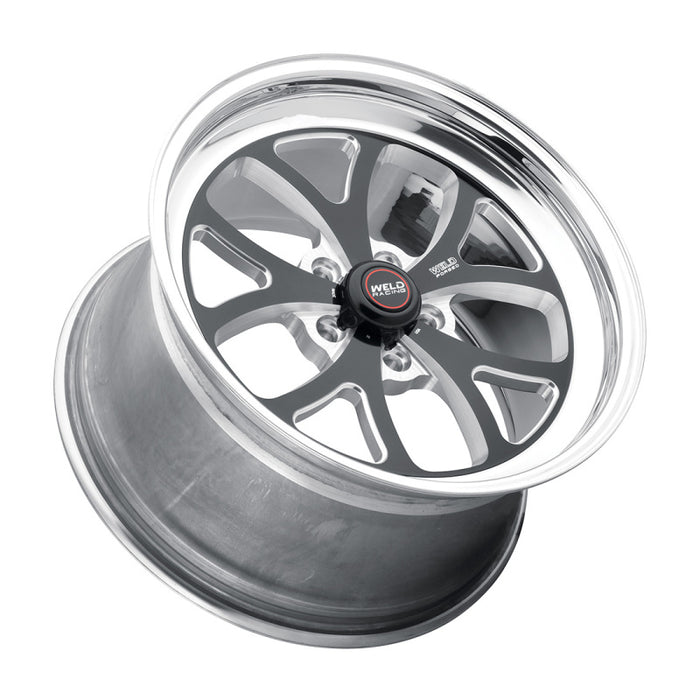 Weld S76 17x10.5 / 5x120mm BP / 7.2in. BS Black Wheel (High Pad) Non-Beadlock 76HB7105N72A