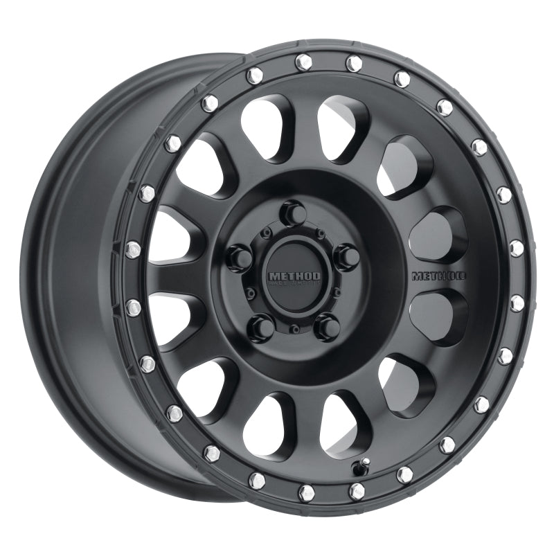 Method MR315 18x9 +18mm Offset 5x150 110.5mm CB Matte Black Wheel MR31589058518