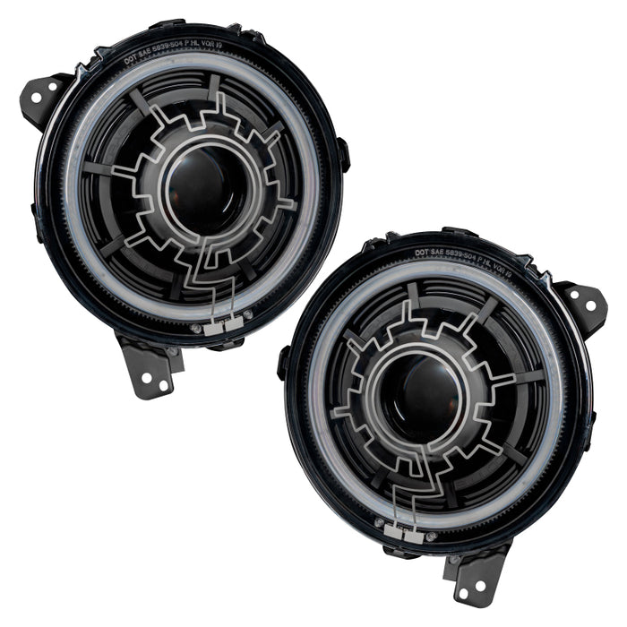 Oracle Lighting 18-22 compatible with Jeep Wrangler JL Oculus Bi-LED Projector Headlights SEE WARRANTY 5839-111