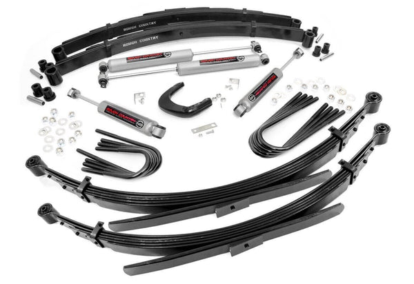 Rough Country 6 Inch Lift Kit 52 Inch Rr Springs Fits Chevy/GMC C20/K20 C25/K25 Truck (77-87) 21030