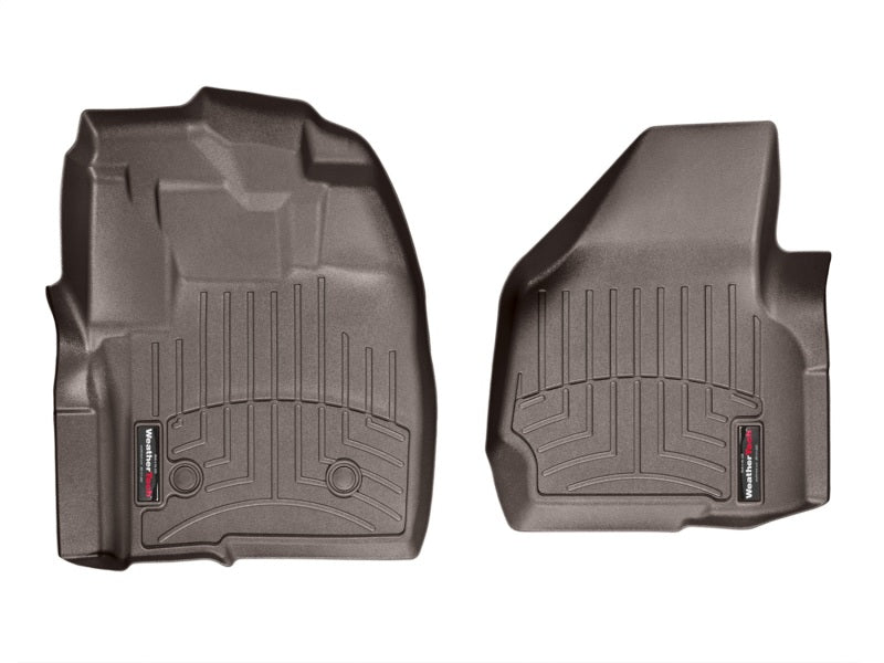 WeatherTech 2012-2016 Ford F-250/F-350/F-450/F-550 Front FloorLiner Cocoa 475821