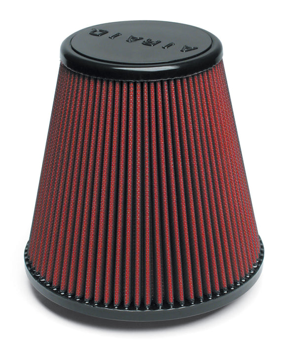 Airaid 700-445 Universal Clamp-On Air Filter: Round Tapered; 4.5 Inch (114 mm)