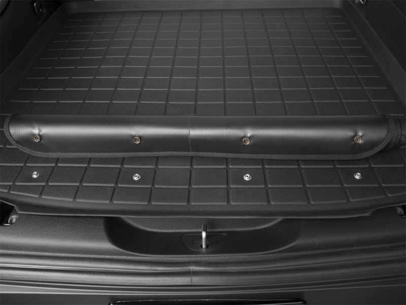 WeatherTech 2022+ Genesis GV70 Cargo Liner w/Bumper Protector Black (Behind 2nd Row Seating) 401481SK