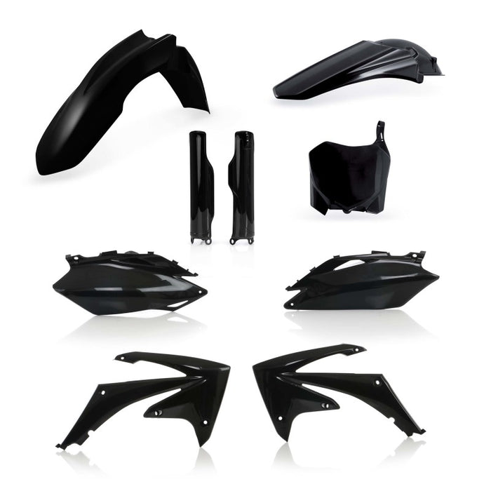 Acerbis Full Plastic Kit, Black` 2198000001