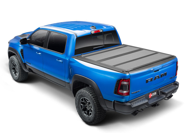 Bak flip Mx4 Hard Folding Truck Bed Tonneau Cover Fits 2019-2022 Ram 1500 (New Body Style) Works With Multi-Function (Splitgate) Tailgate 5' 7" Bed (66.75") 448226