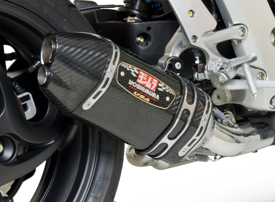 Yoshimura 1210043220 R-77D Race Series 3/4 Exhaust - Carbon Fiber Muffler