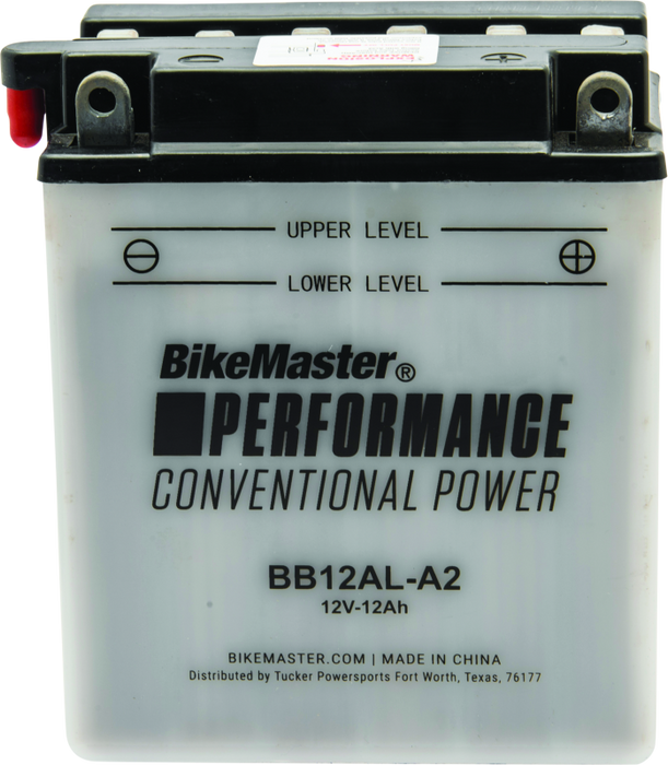 BikeMaster Performance Conventional Battery BB12AL-A2
