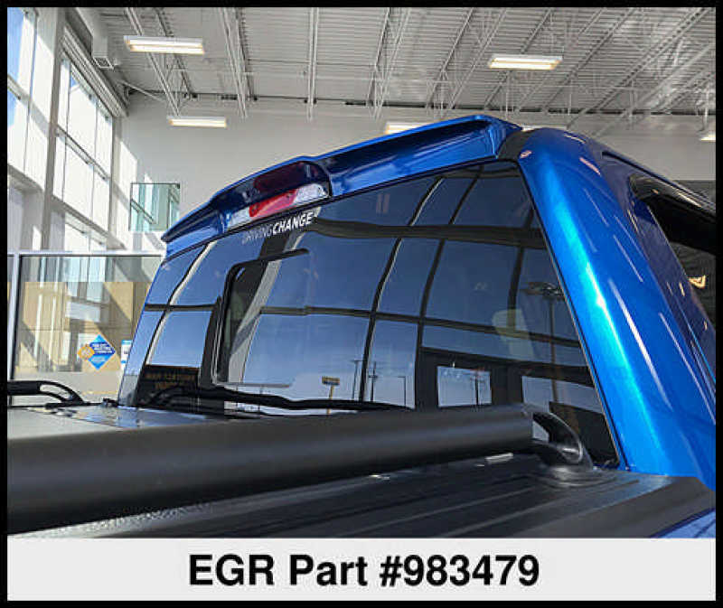 EGR 983479 Truck Cab Spoiler Fits select: 2015-2016,2018-2019 FORD F150