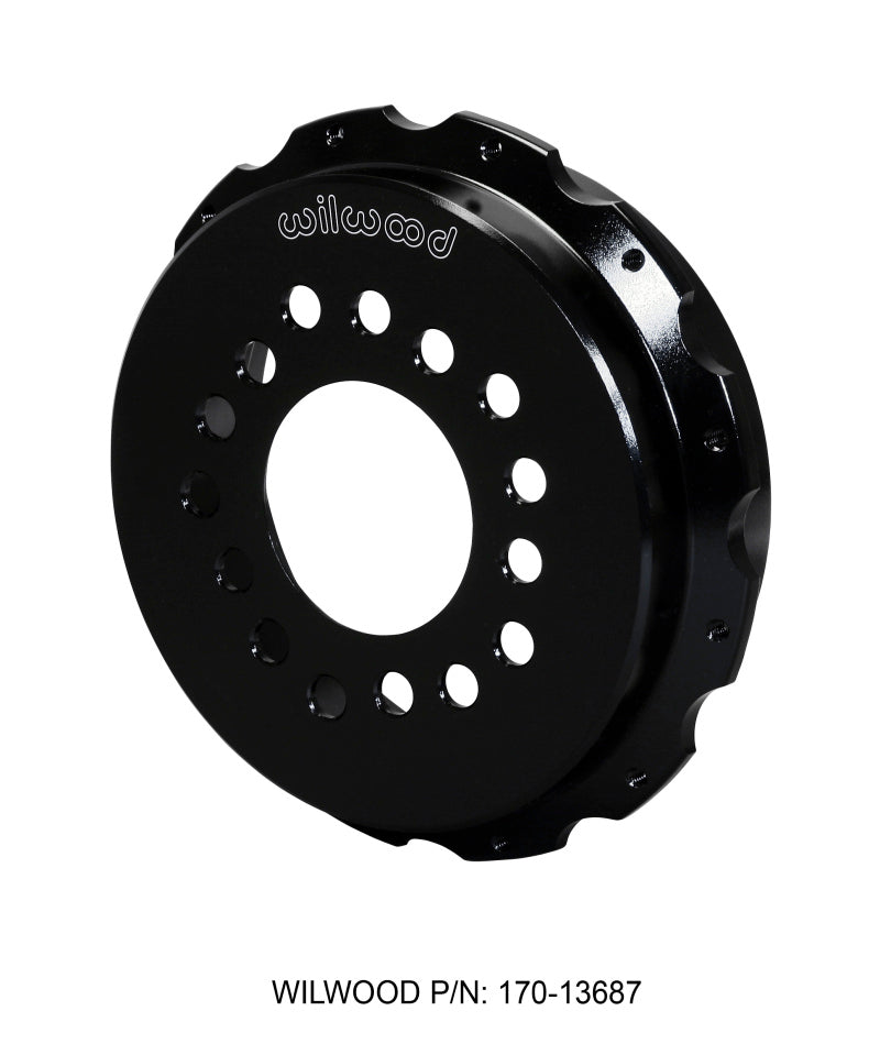 Wilwood Hat-Park Brake 1.25in Offset Aluminum Multi-5 Lug 12 on 8.75in 170-13687