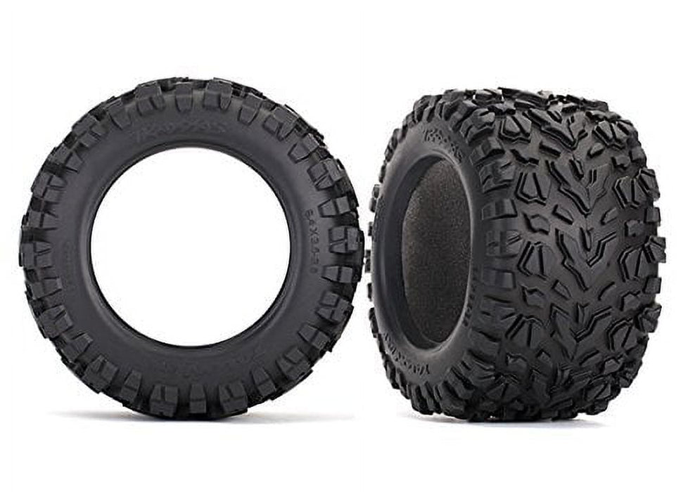 Traxxas 3.8" Talon Ext Tires With Foam Inserts. Sold As A Pair, Black 8670