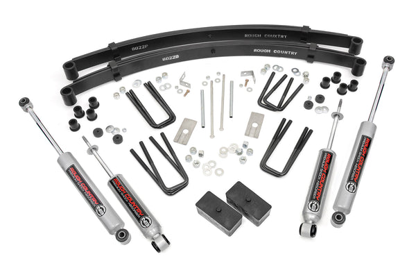 Rough Country 3 Inch Lift Kit Fits toyotaTruck 4WD (1979-1983) 700N3