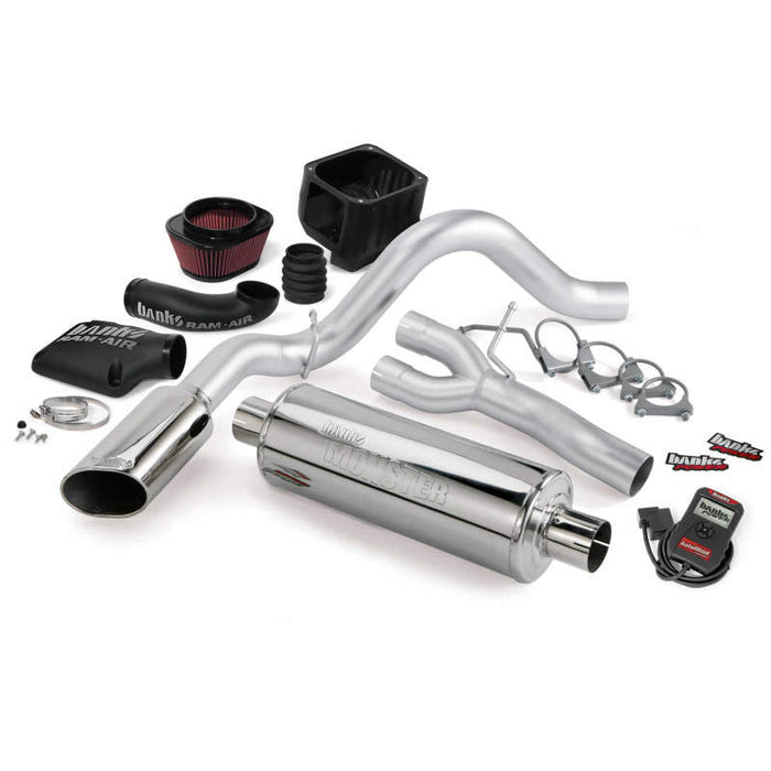 Banks Power 10 Chevy 5.3L ECSB FFV Stinger System SS Single Side-Exit Exhaust w/ Chrome Tip 48045