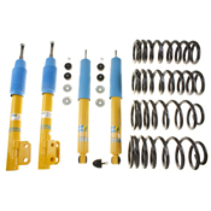 Bilstein B12 (Pro-Kit) 94-04 Ford Mustang GT V8 Front & Rear Suspension Kit Fits select: 1995 FORD MUSTANG GT/GTS