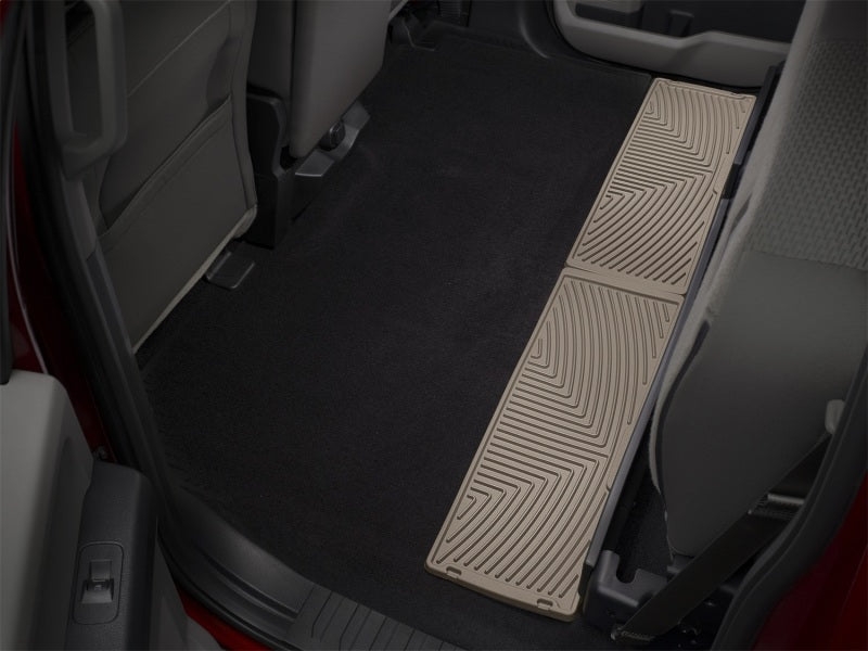 WeatherTech 2015-2020 Ford F-150 Rear Rubber Mats Tan W356TN