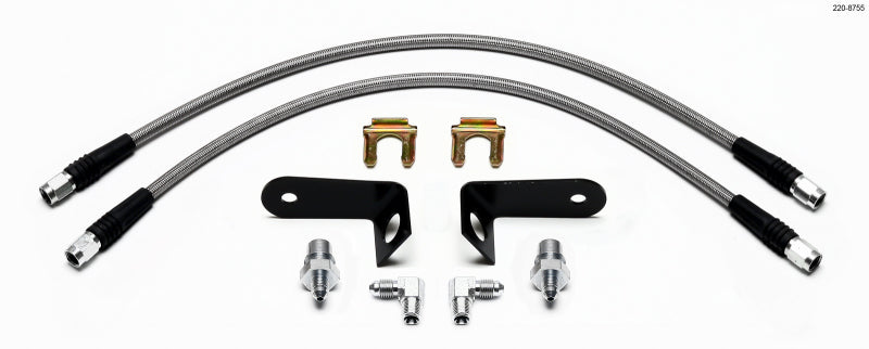 Wilwood Flexline Kit 2005-06 Pontiac GTO w/ SL4 or SL6 Front Caliper 220-8755