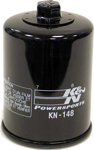 K&N Motorcycle Oil Filter: High Performance, Premium, Designed to be used with Synthetic or Conventional Oils: Fits Select TGB, Yamaha Vehicle Models, KN-148