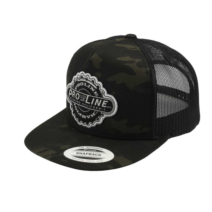 Pro-Line 985200 Manufactured Dark Camo Trucker Snapback Hat