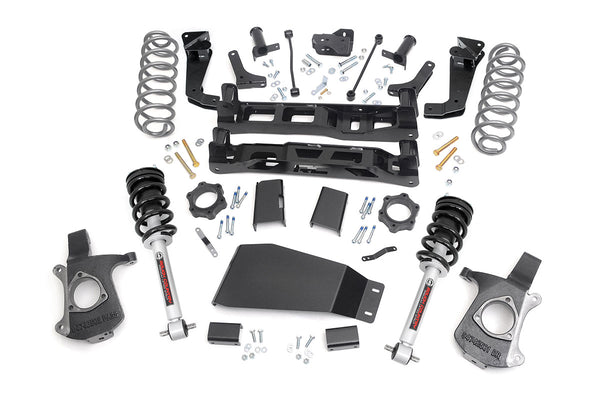 Rough Country 7 Inch Lift Kit N3 Struts Fits Chevy/GMC Suv 1500 2WD/4WD (07-14) 28701