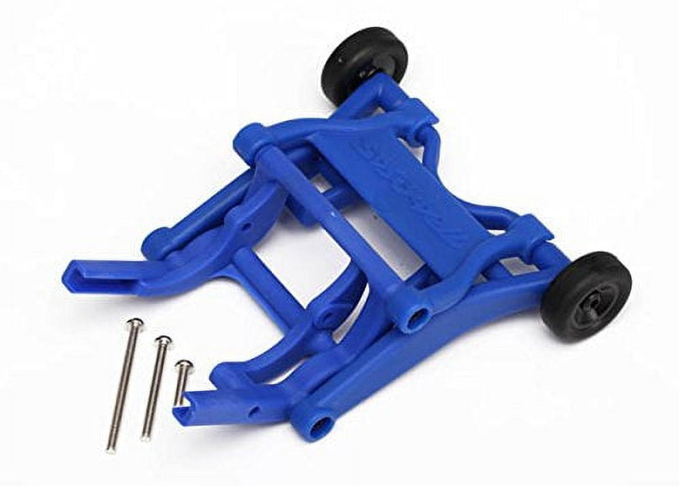 Traxxas Blue Assembled Wheelie Bar Features Four Adjustment Positions To Lower The Height Of The Wheels 3678X