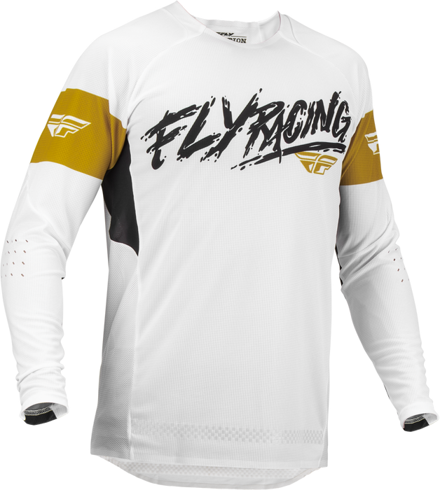 Fly Racing Evolution Dst L.E. Brazen Jersey White/Gold/Black Xl 376-124X