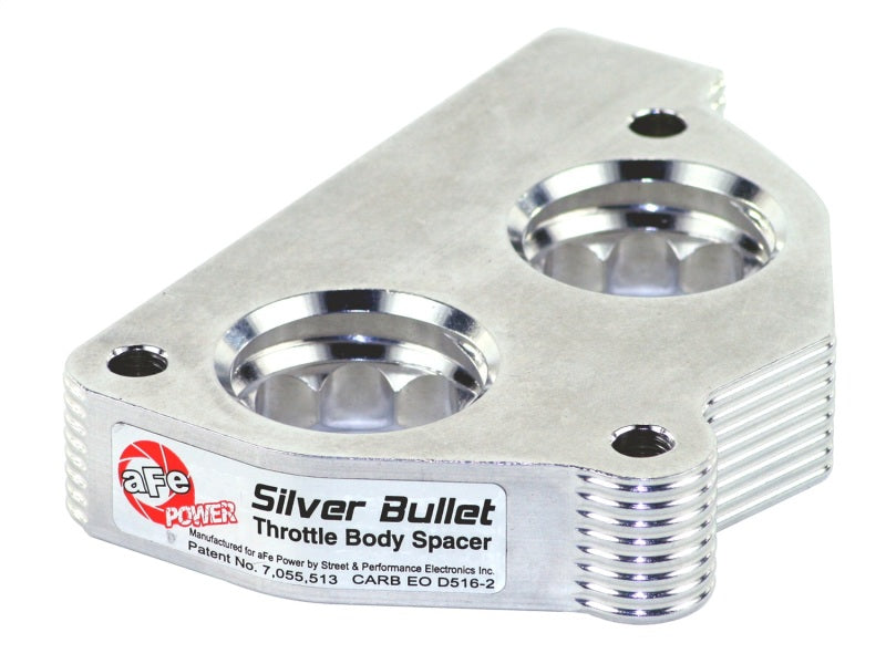 aFe Silver Bullet Throttle Body Spacers TBS GM C/K 1500/2500/3500 87-95 V6-4.3L V8-5.0/5.7L 46-34004