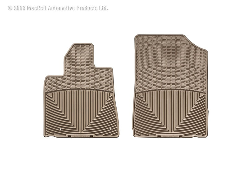 WeatherTech 08-11 Toyota Sequoia Front Rubber Mats Tan W76TN