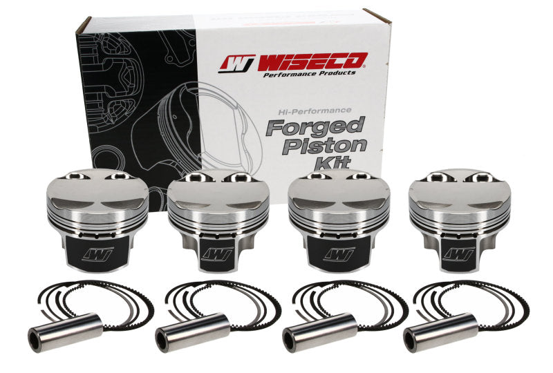 Wiseco Mitsu Evo 4-9 4G63 Stroker Asymmetric Skirt Bore 85.50mm Size +.020 CR 9.5 Piston Set K667M855AP