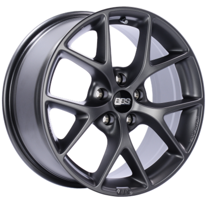 BBS SR 18x8 5x112 ET30 Satin Grey Wheel -82mm PFS/Clip Required SR041SG