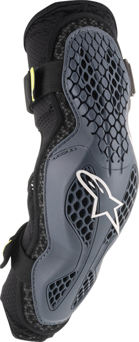 Alpinestars Sequence Elbow Protectors Anthracite/Yellow Lg/Xl 6502518-145-L/XL