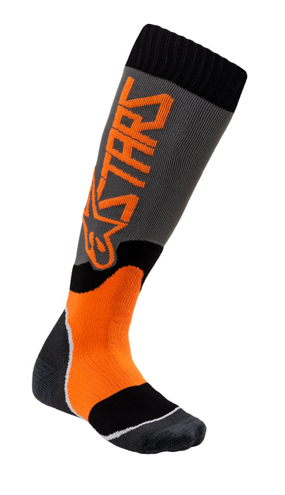 Alpinestars 4701920-9040-S Mx Plus-2 Socks Cool Gray/Small